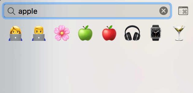 Macで絵文字 Emoji を一瞬で入力するショートカット 4